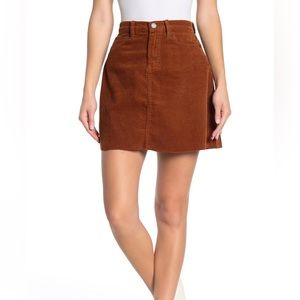 Blank NYC Corduroy Mini Skirt